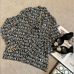 VERSACE Patterned shirts & blouses size 4